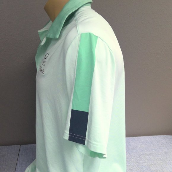 TPC Colorado Golf Polo Shirt Under Armour Green Men's XL - Picture 3 of 9